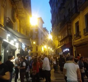 Freitag Nacht in Pamplona