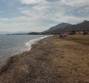 Am Strand von Mazarron