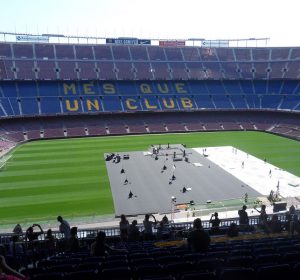 Das Camp Nou fasst 100000 Zuschauer