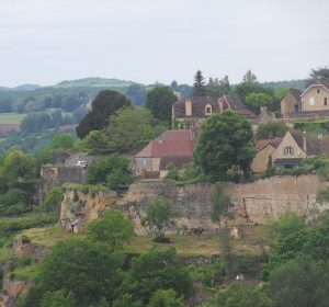 Landschaft in der Dordogne