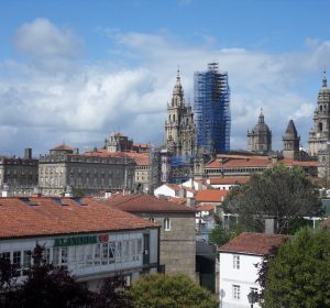 Blick auf Santiago