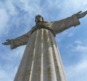 Christus der Erlöser Statue in Lissabon (Abbild von Rio)