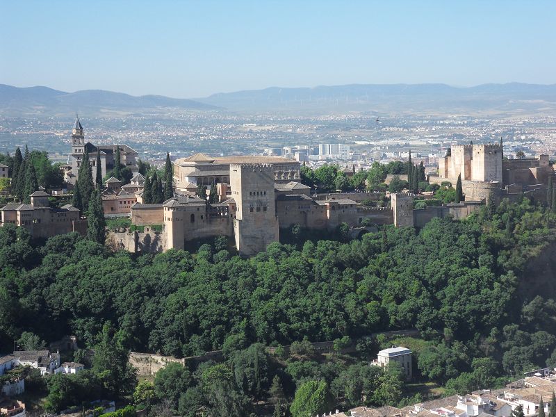 Maurische Festung Alhambra in Granada