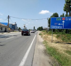 Auf der Nationalstraße DN65 Richtung Craiova