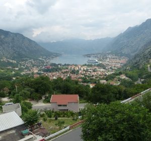 Die Bucht von Kotor in Montenegro