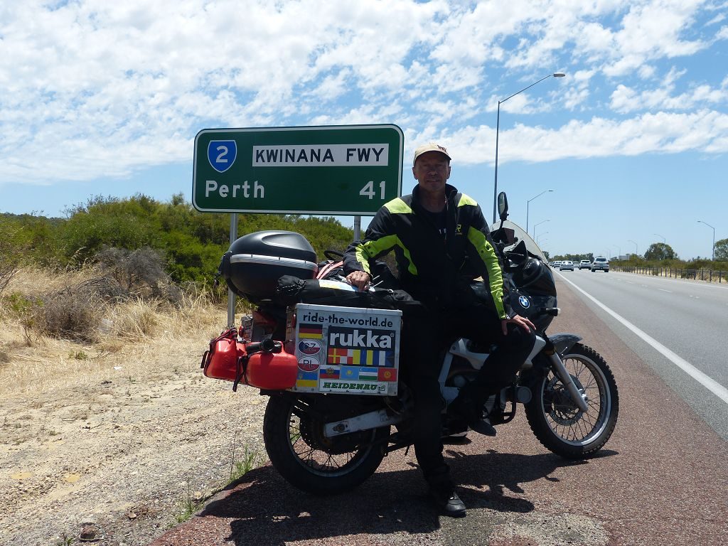 World-Tour 2019 – Gefahrene Route in Australien