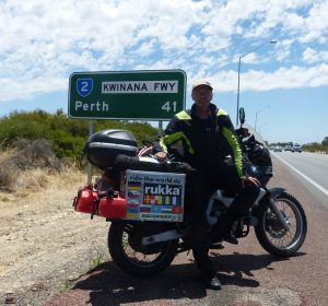 World-Tour 2019 – Gefahrene Route in Australien