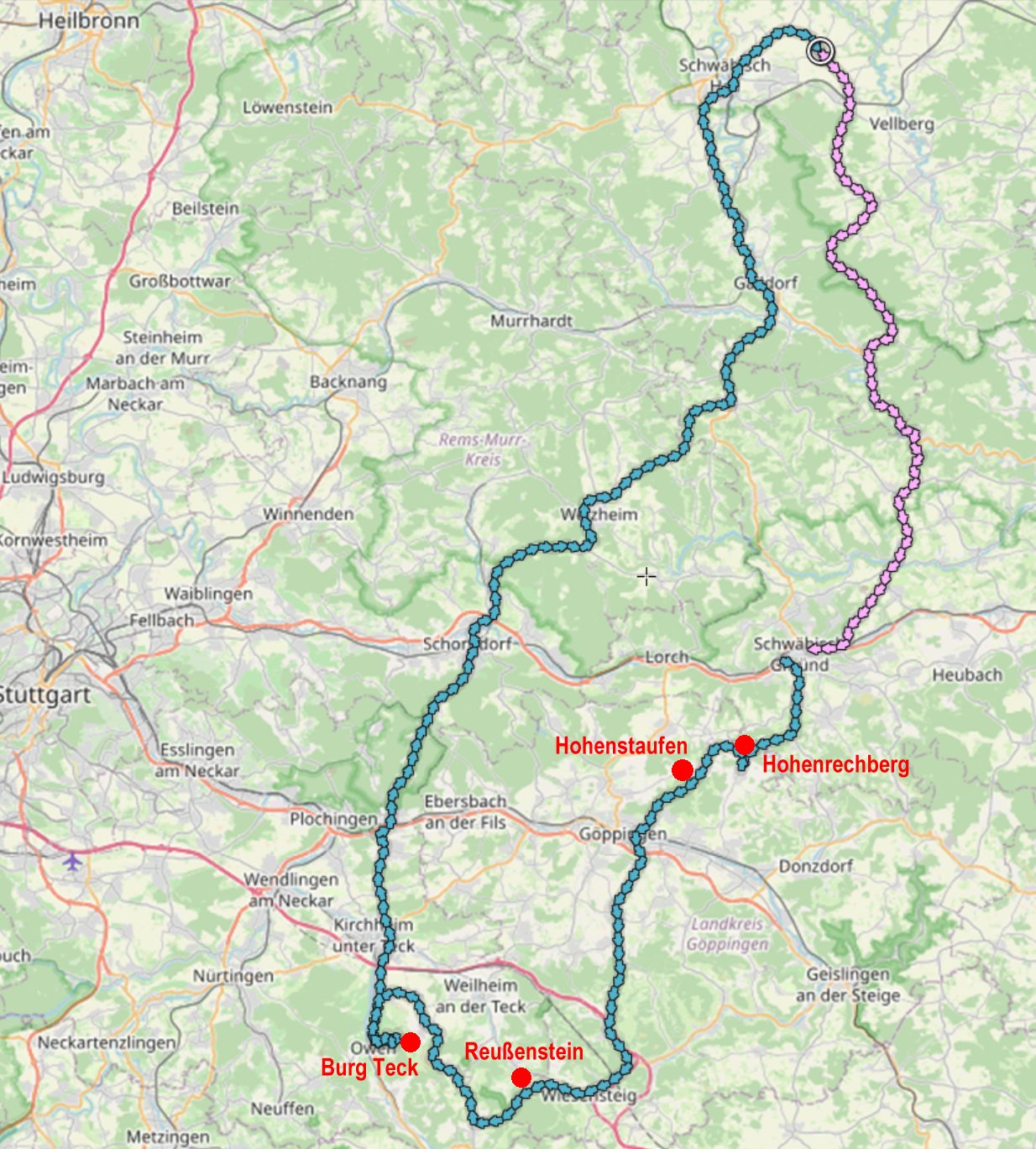 Burgenrunde Schwäbisch Alb